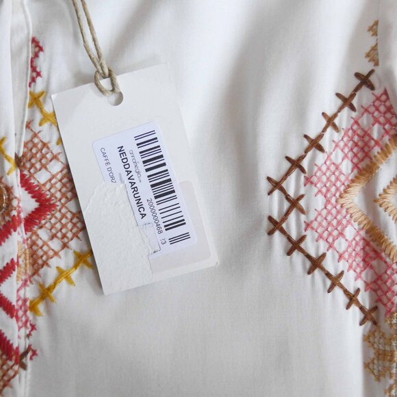 NWT Caffe’ d’Orzo Girls 12 Embroidered Folkish Dress - Picture 13 of 16